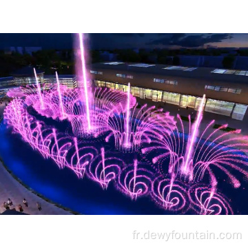 Musique Dancing Garden Colorful Water Fountain Outdoor